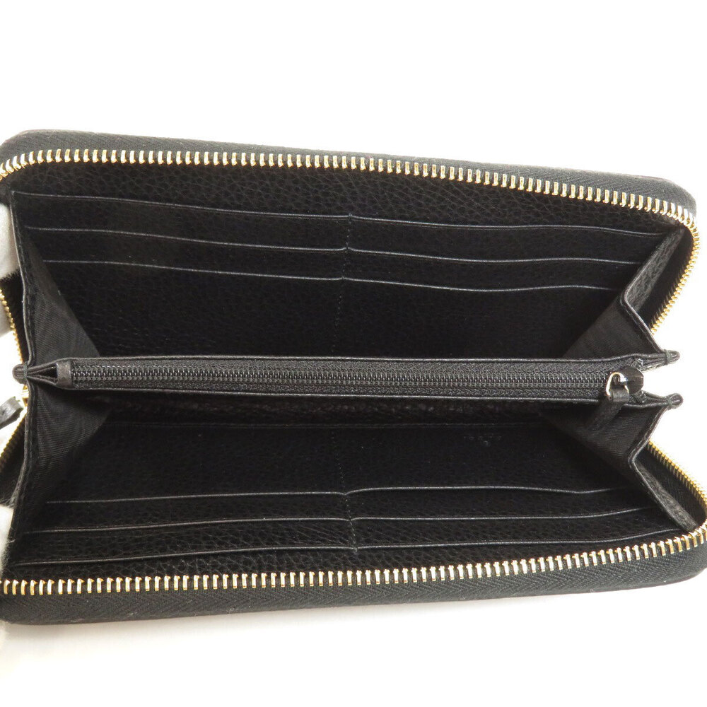 Gucci Zipper Long Wallet Round Interlocking Leather GG - Picture 4 of 6